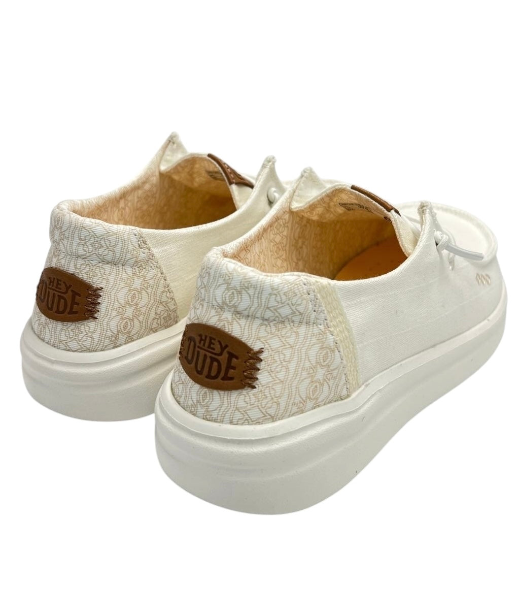SNEAKERS HEY DUDE WENDY RISE CHAMBRAY GRID 45274