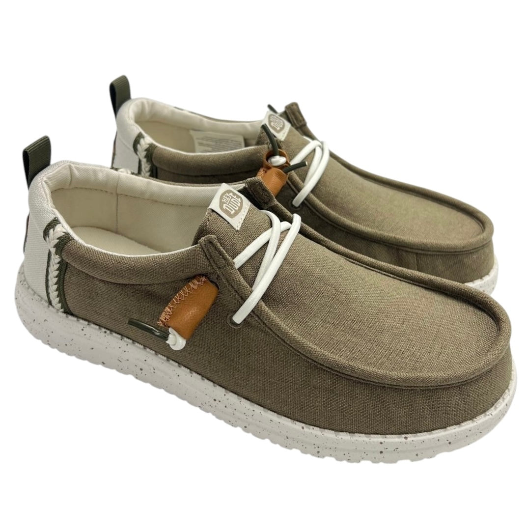 SNEAKERS HEY DUDE WALLY CRAFT LINEN 43086