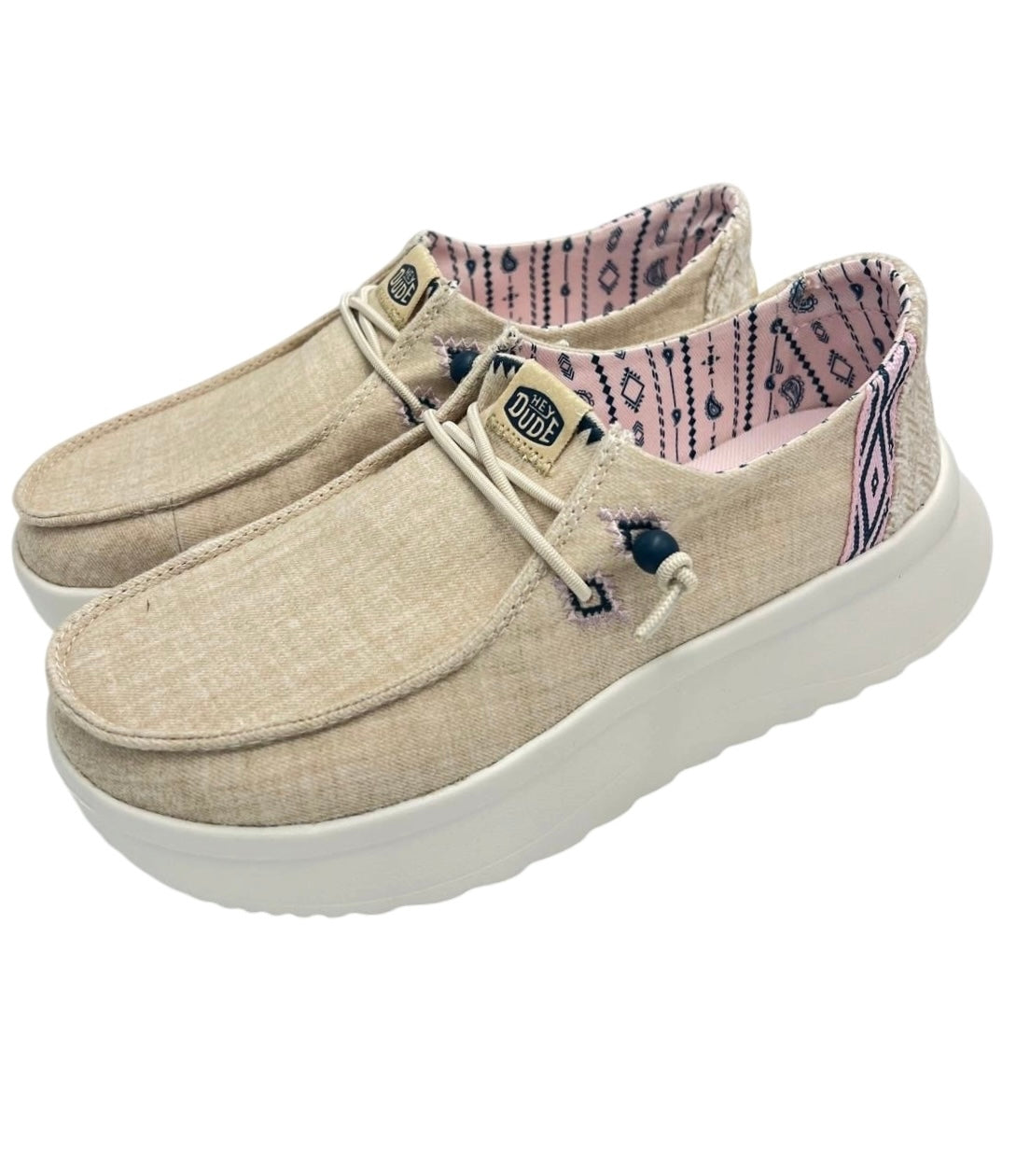 SNEAKERS HEY DUDE WENDY PEAK CHAMBRAY WOVEN 41946