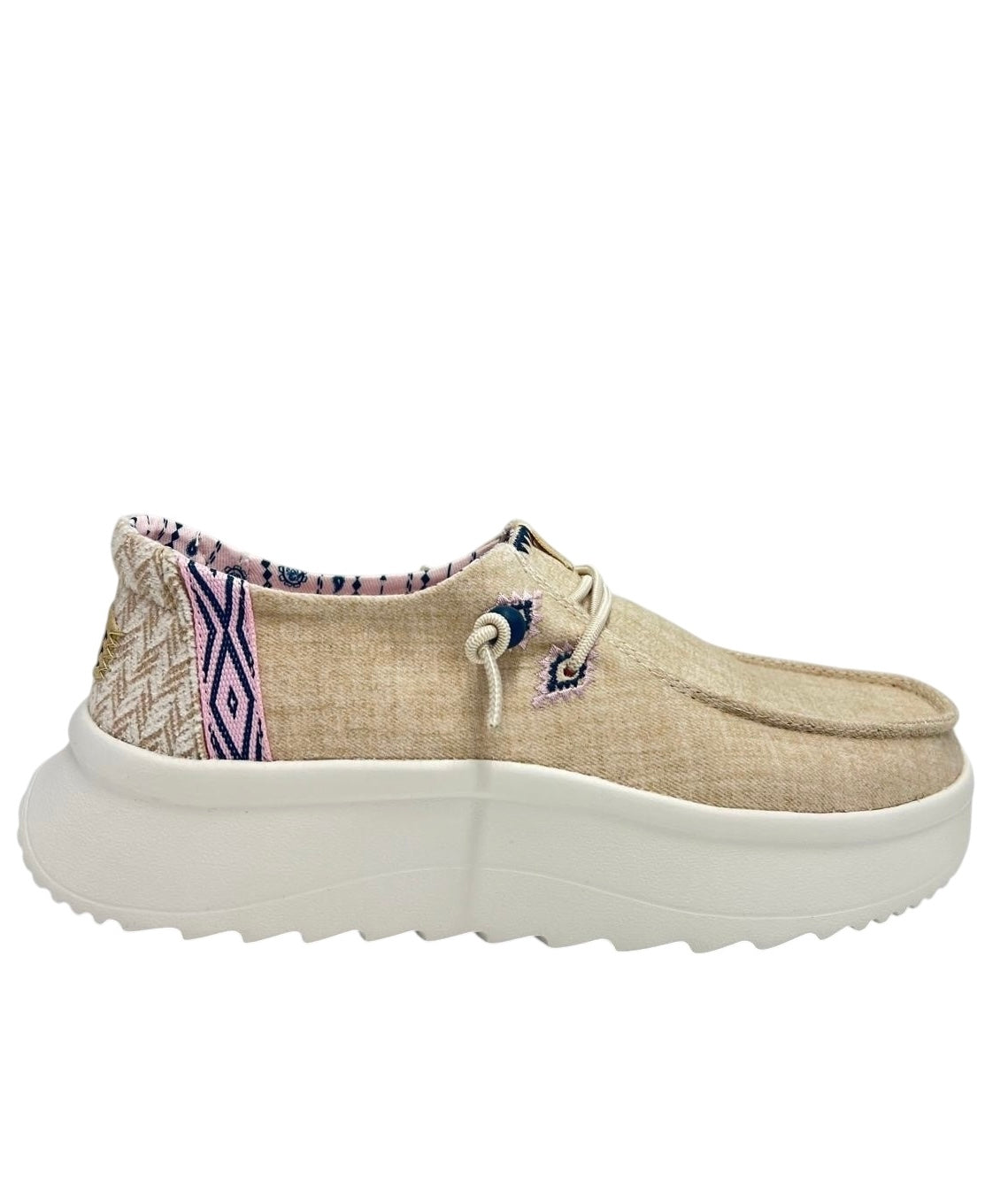 SNEAKERS HEY DUDE WENDY PEAK CHAMBRAY WOVEN 41946