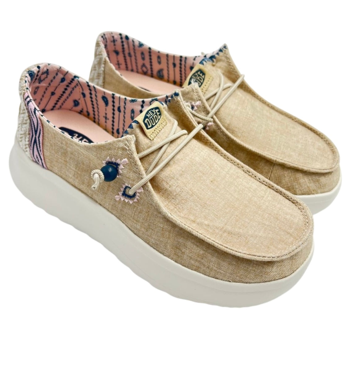 SNEAKERS HEY DUDE WENDY PEAK CHAMBRAY WOVEN 41946