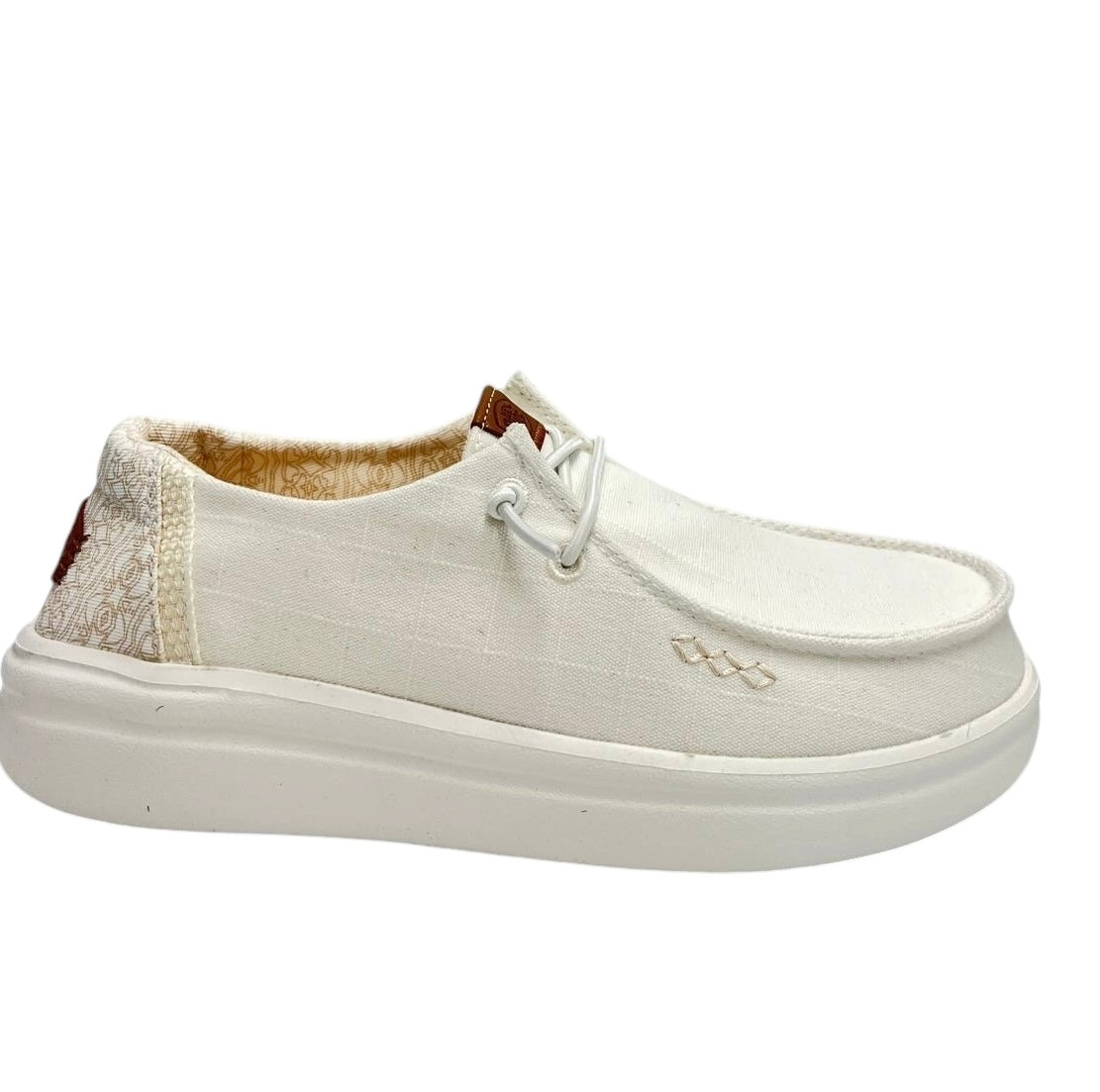 SNEAKERS HEY DUDE WENDY RISE CHAMBRAY GRID 45274