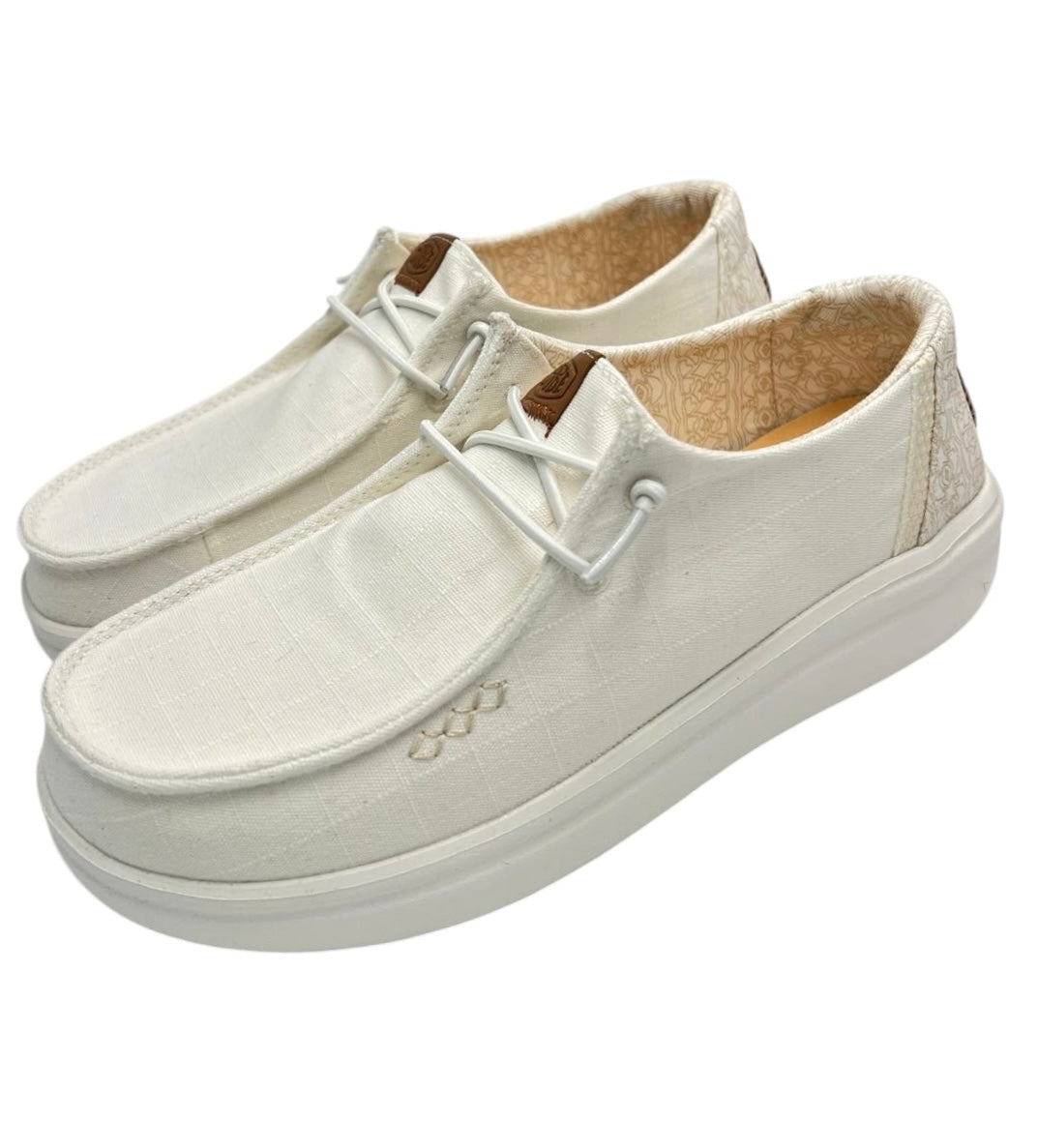 SNEAKERS HEY DUDE WENDY RISE CHAMBRAY GRID 45274