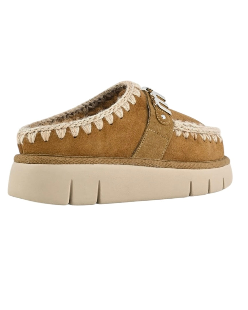 TRONCHETTO MOU MU.FW531001A BOUNCE CLOG METAL LOGO