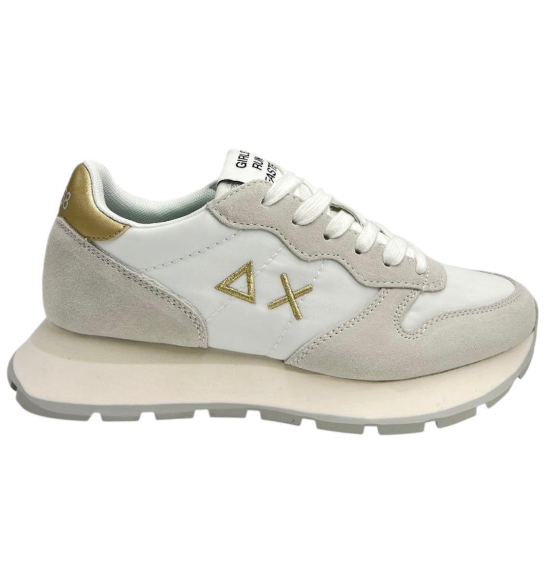 SNEAKERS SUN 68 ALLY GOLD SILVER Z35202