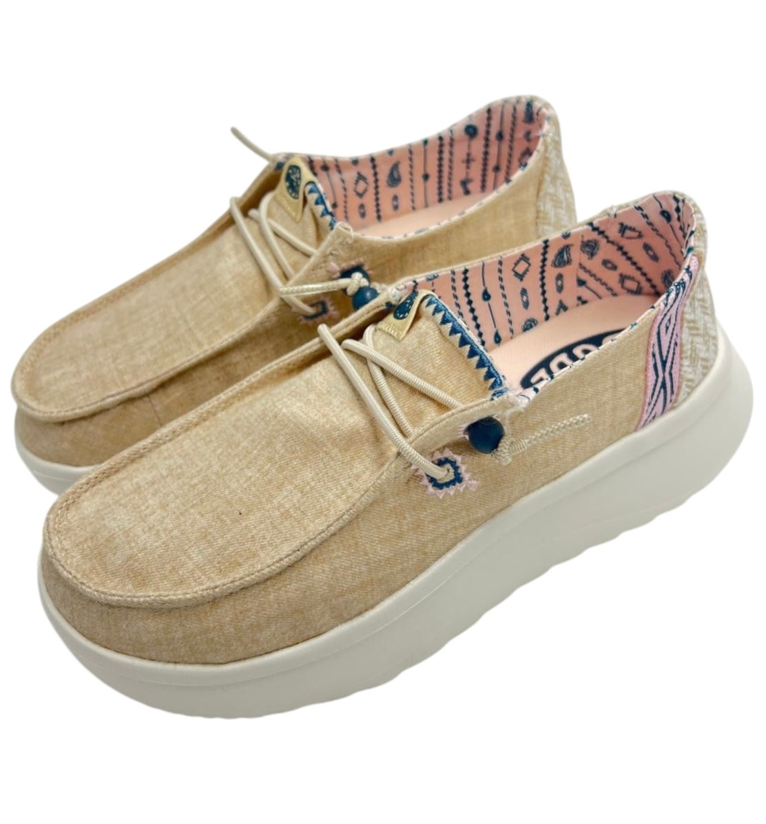 SNEAKERS HEY DUDE WENDY PEAK CHAMBRAY WOVEN 41946