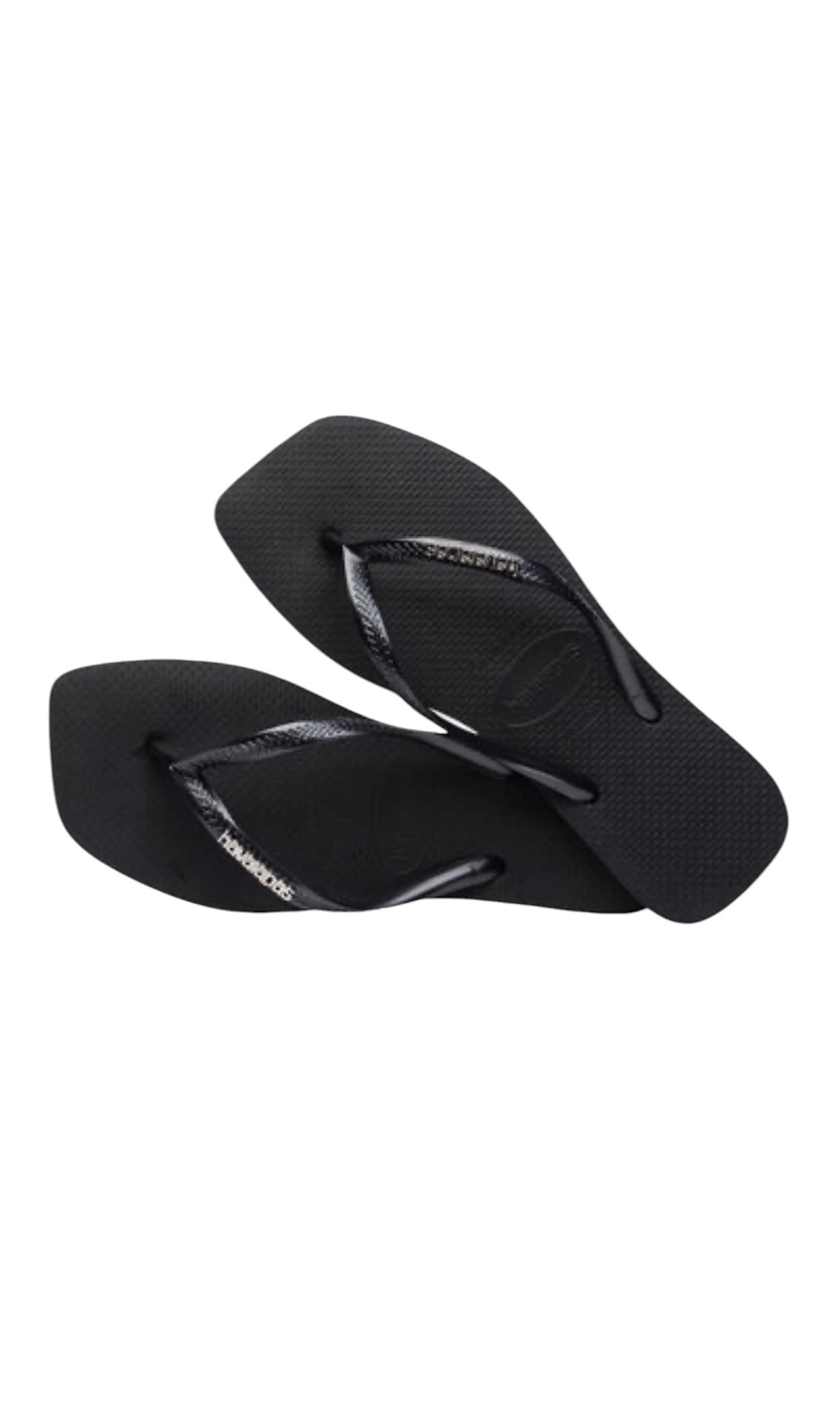 INFRADITO HAVAIANAS SLIM SQUARE LOGO METALLIC