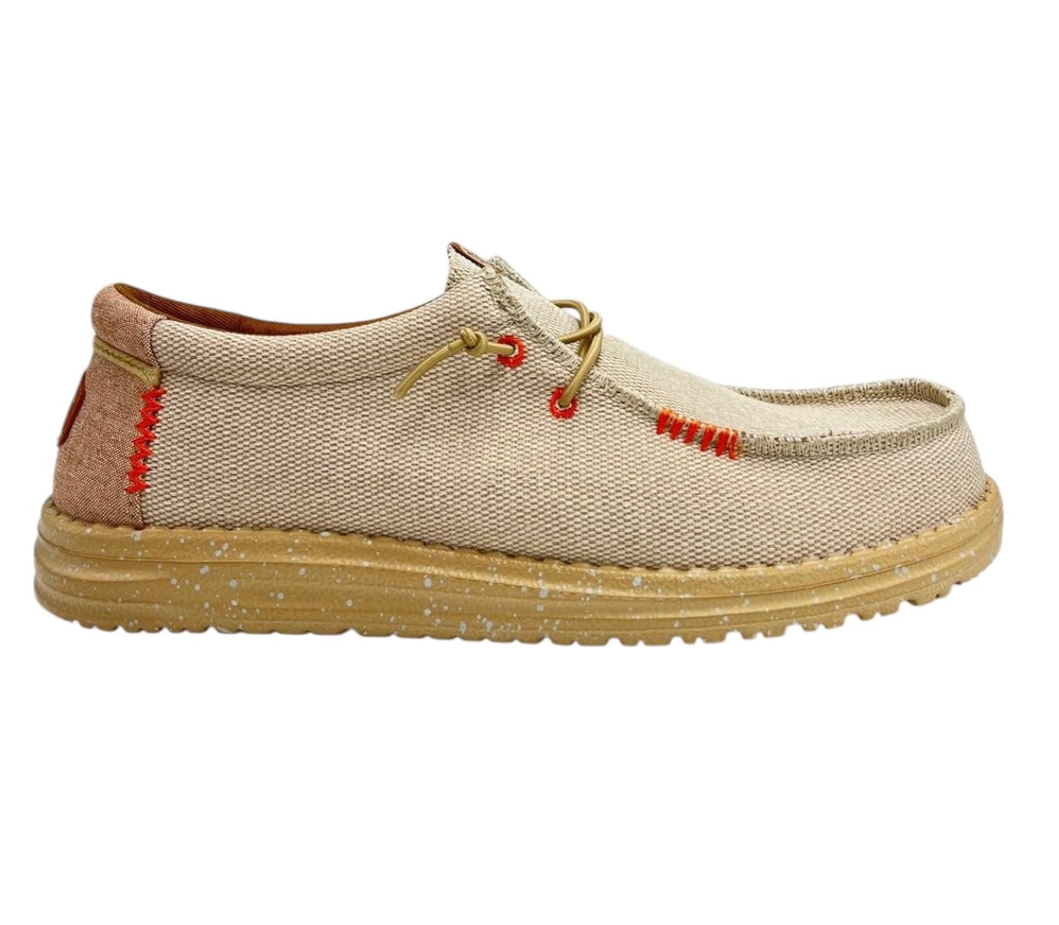 SNEAKERS HEY DUDE WALLY COASTLINE JUTE