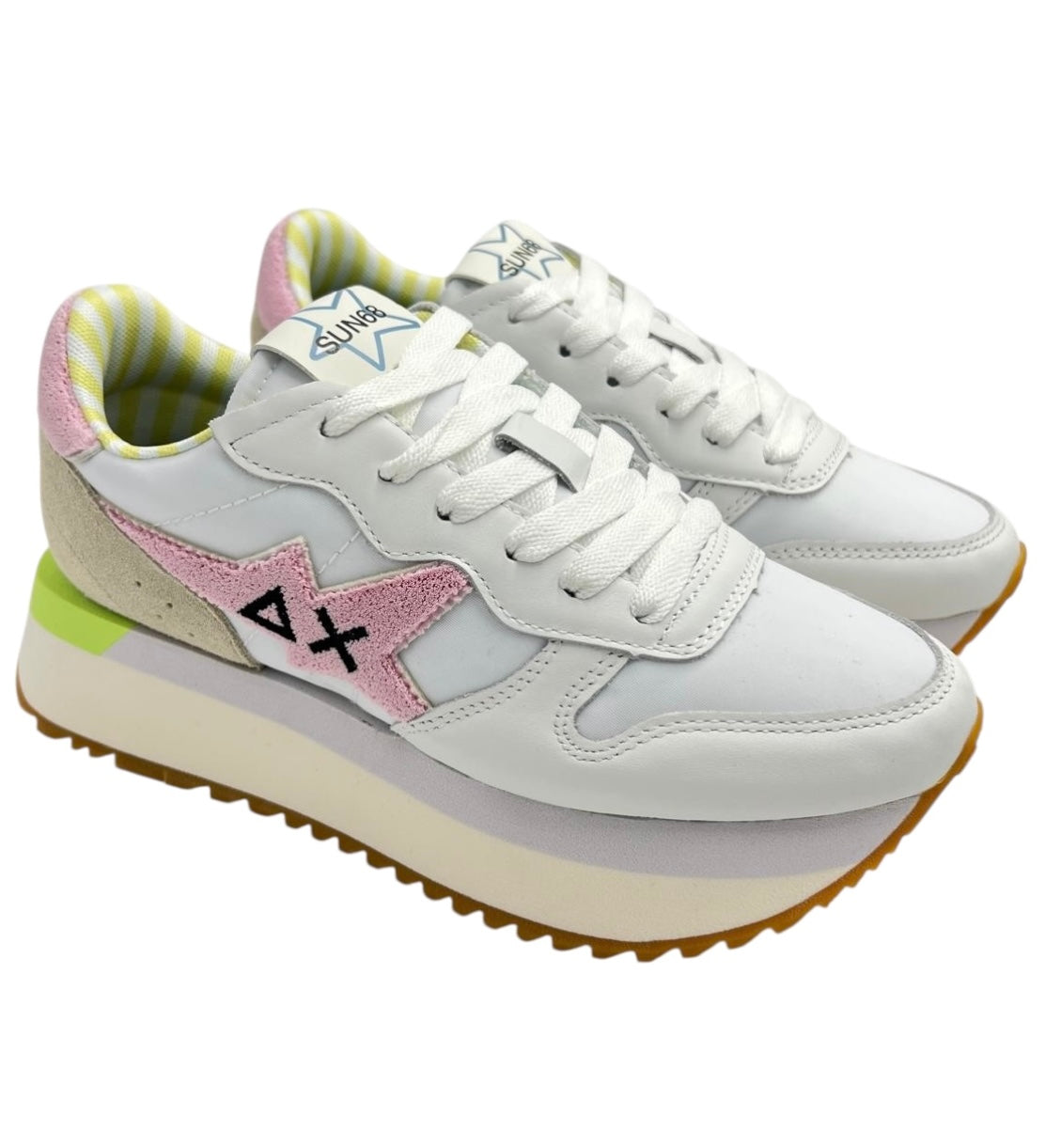 SNEAKERS SUN 68 BIG STARGIRL SPONGEE LOGO Z35215