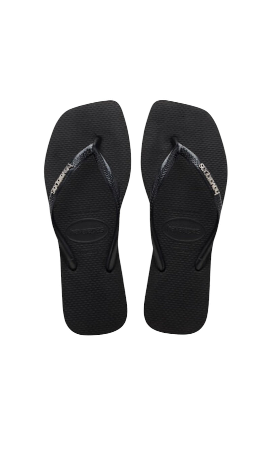 INFRADITO HAVAIANAS SLIM SQUARE LOGO METALLIC