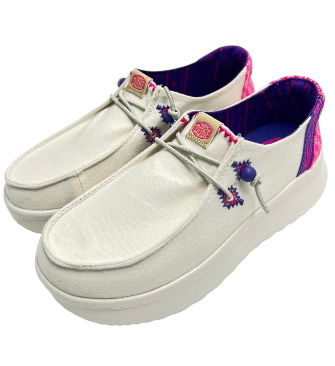 SNEAKERS HEY DUDE WENDY PEAK CHAMBRAY WOVEN 41946