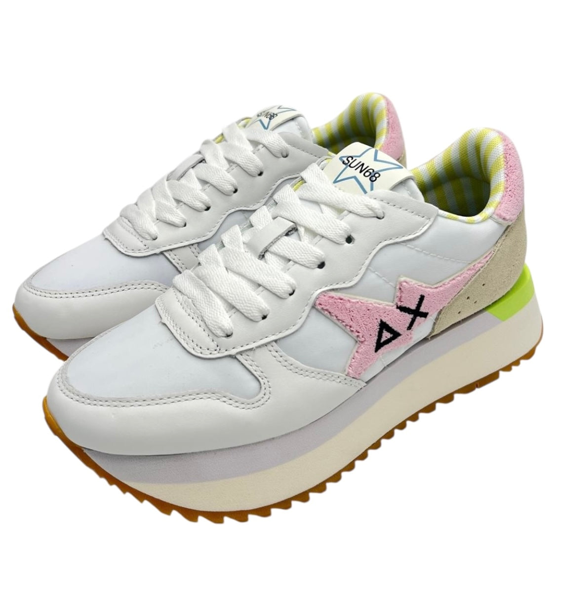 SNEAKERS SUN 68 BIG STARGIRL SPONGEE LOGO Z35215