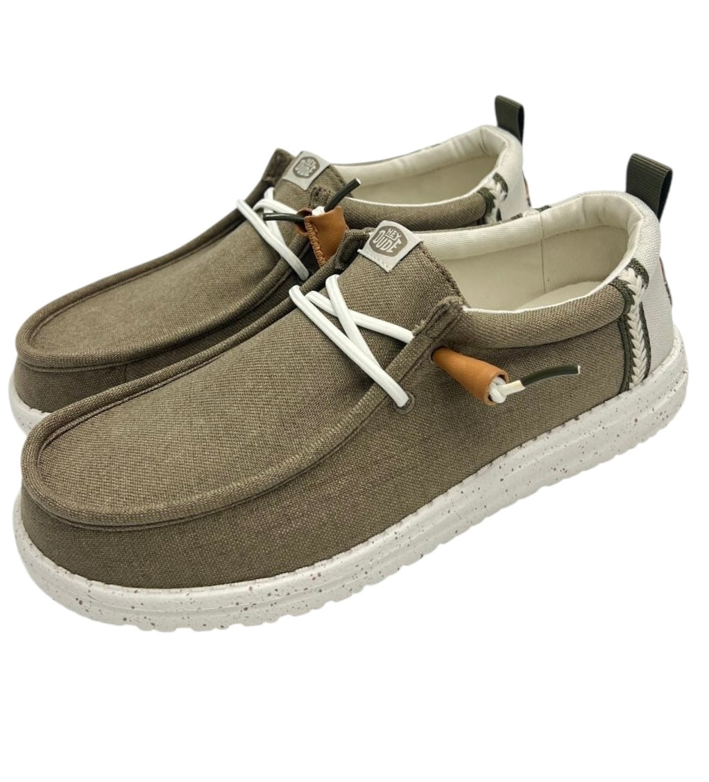 SNEAKERS HEY DUDE WALLY CRAFT LINEN 43086