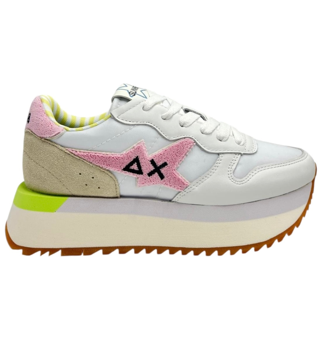 SNEAKERS SUN 68 BIG STARGIRL SPONGEE LOGO Z35215