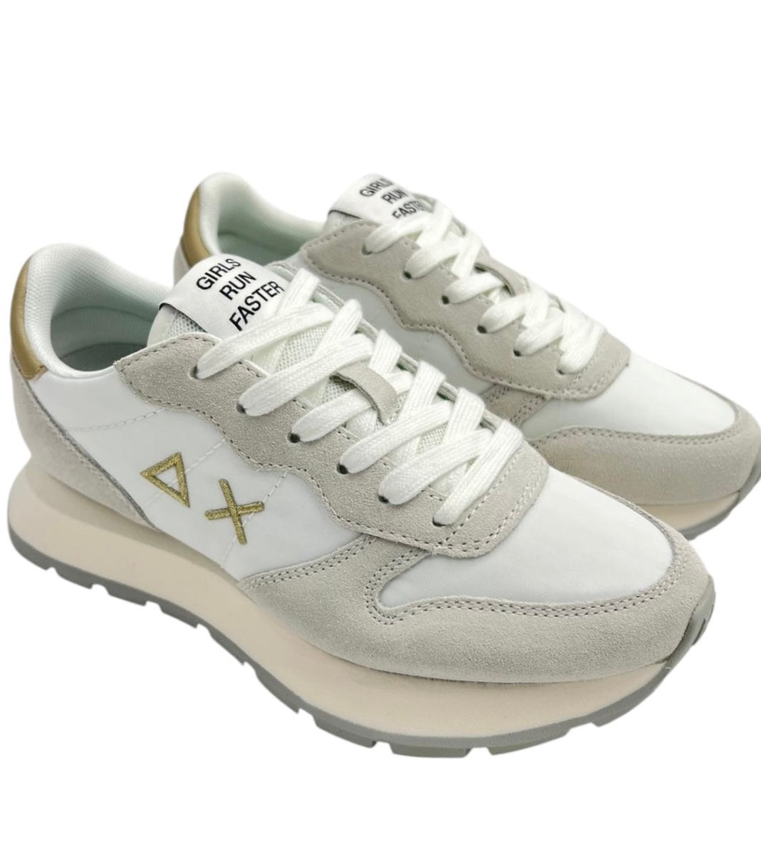 SNEAKERS SUN 68 ALLY GOLD SILVER Z35202